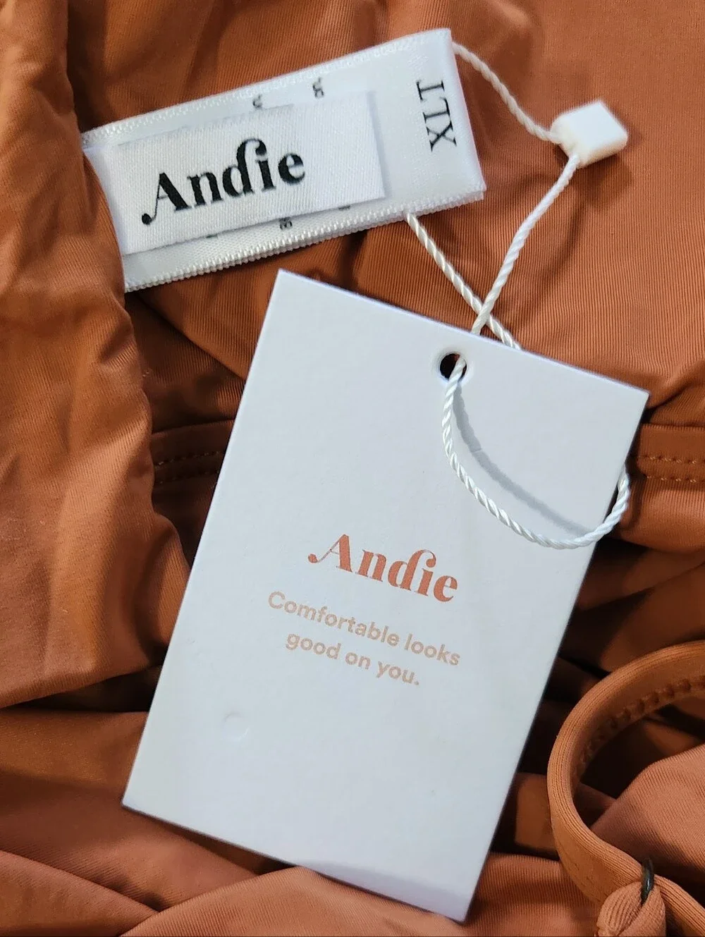 Andie‎ The Cove Chestnut One Piece Swimsuit
